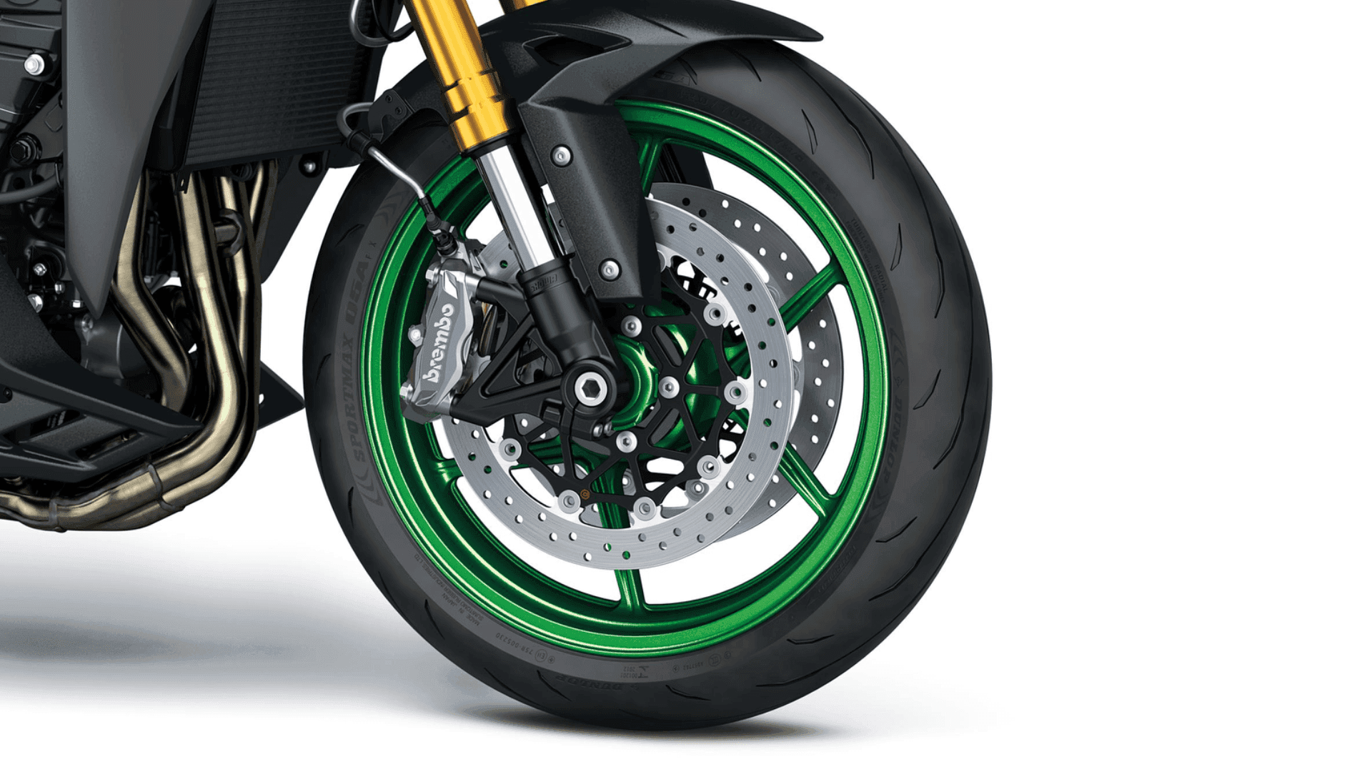 בלמי Brembo קדמיים ומתלים של Öhlins 
