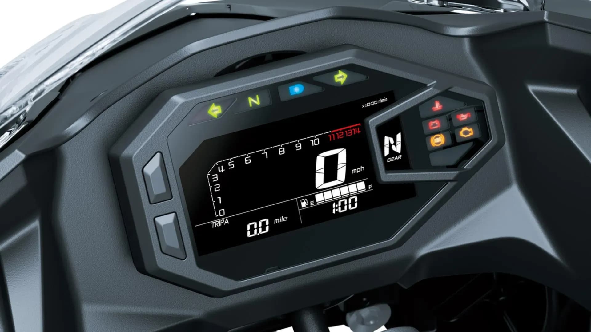 לוח מחוונים LCD